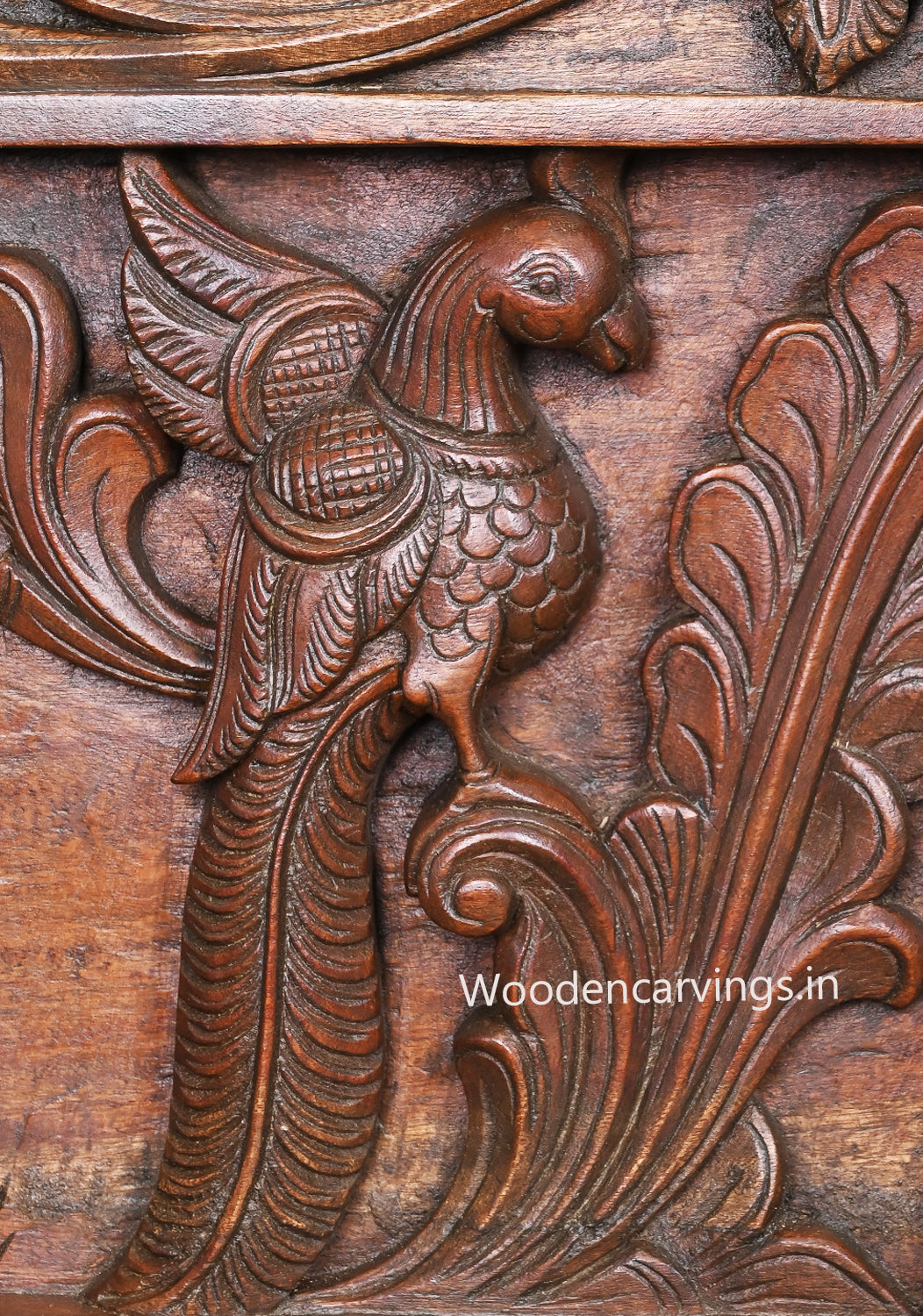 Rajarajeshwara GajaLakshmi Wooden Panel 79"