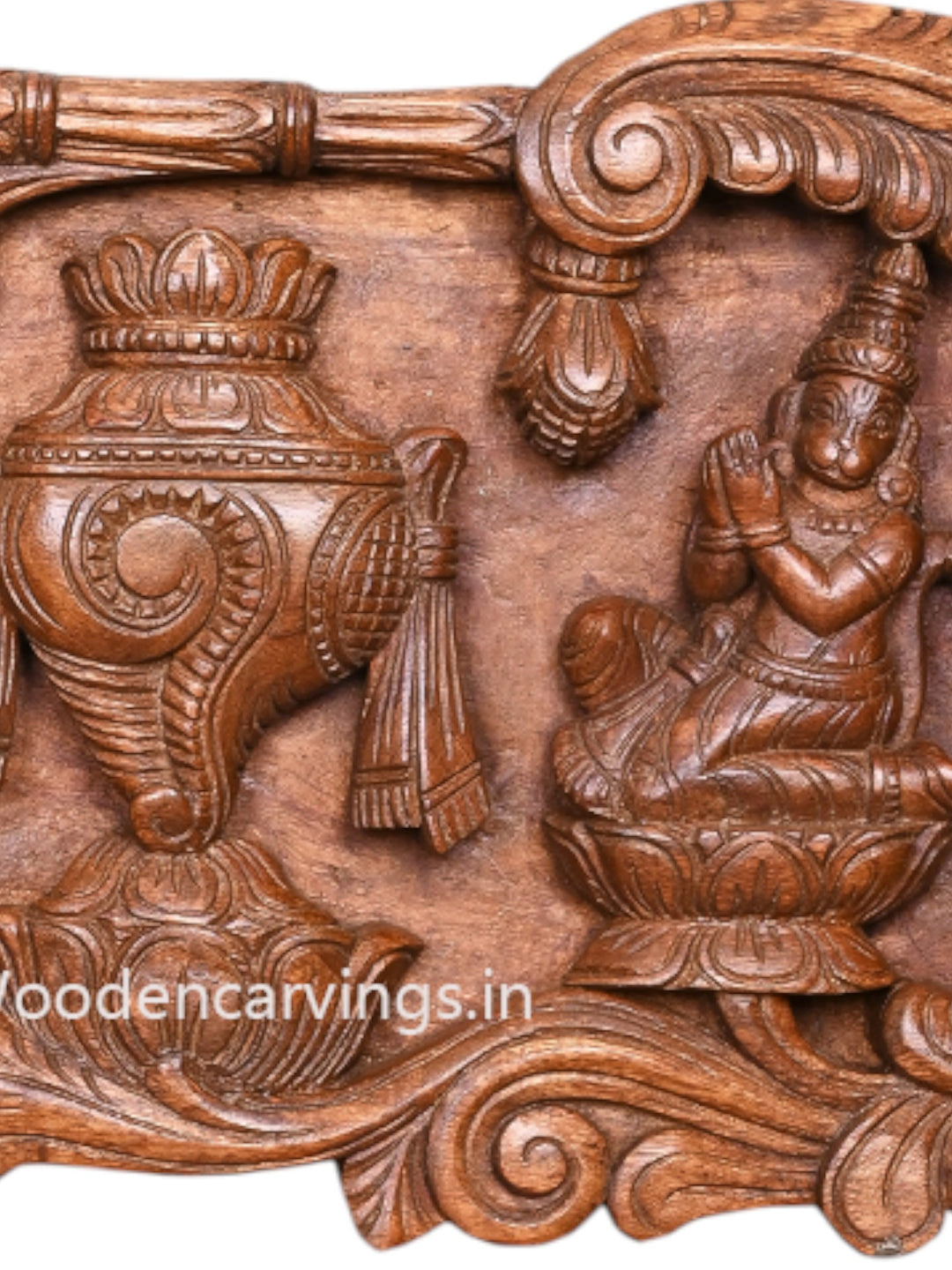Lakshmi Narayan Ranganathar wooden Panel 47"