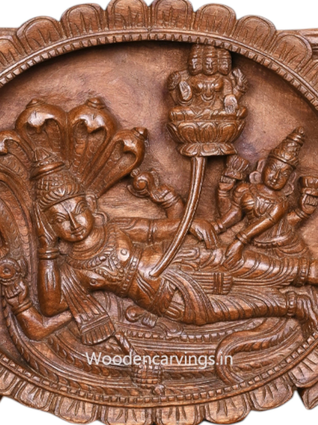 Lakshmi Narayan Ranganathar wooden Panel 47"