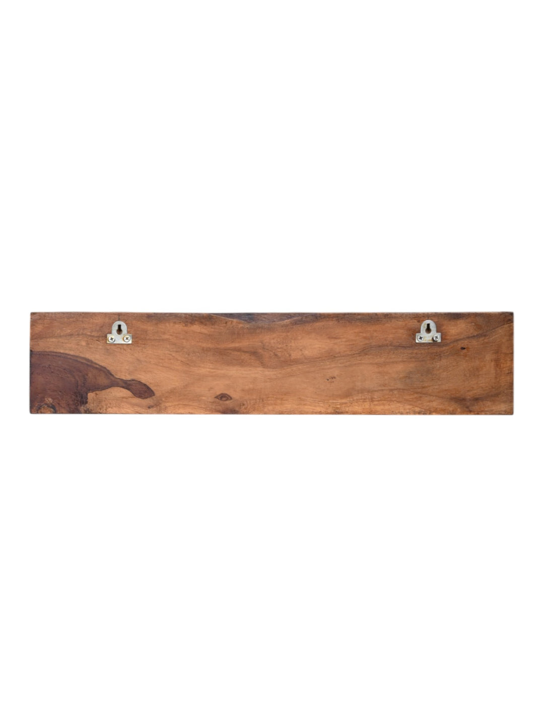 Vaishnava Symbol of Lord Balaji Shank, Ram, Chakra With Standing Annapakshi Wooden Light Weight Wall Panel 24"