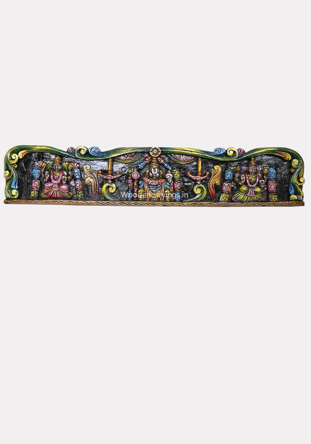 Vishnu Balaji wooden Wall Panel 