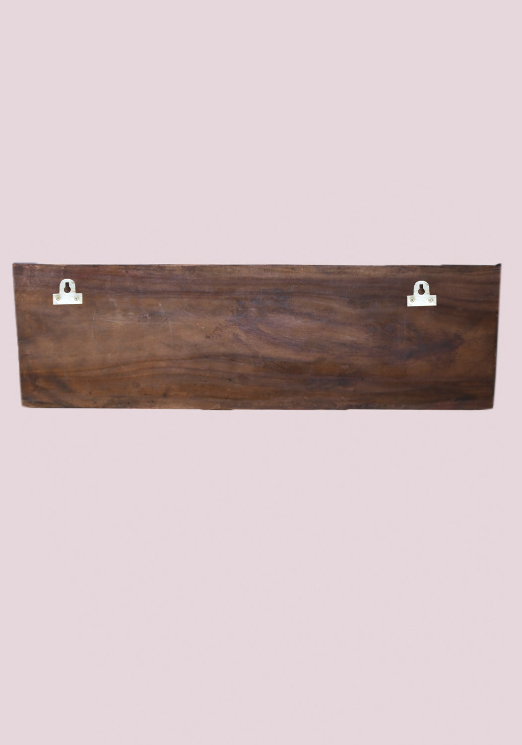 Gaja Lakshmi Wooden Wall Panel 48" – Elephants Upraised Trunk Frame