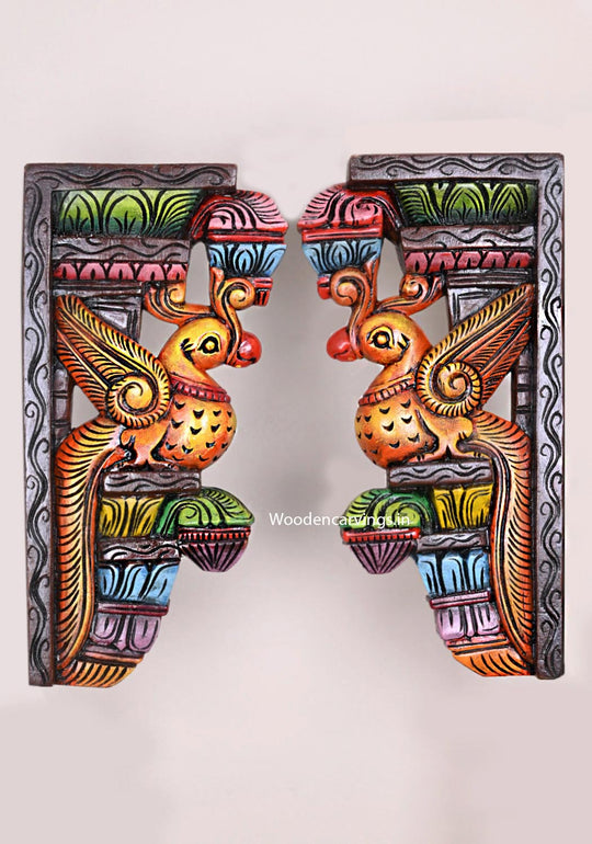 Wooden Vaagai Wall Brackets