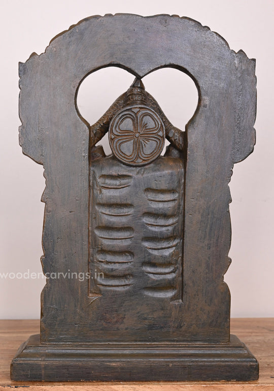 Balaji Light Weight Standing Wooden Sculpture 17"