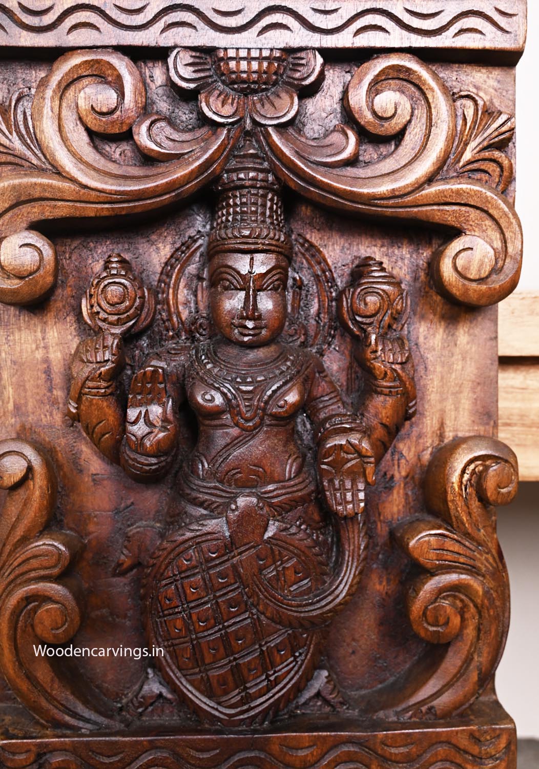Temple Style Wooden Wall Hanging-66"