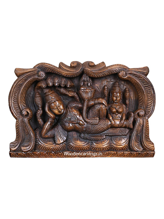Lord Padmanabhaswamy on Adisesha Shri Mahalakshmi Panel 18"