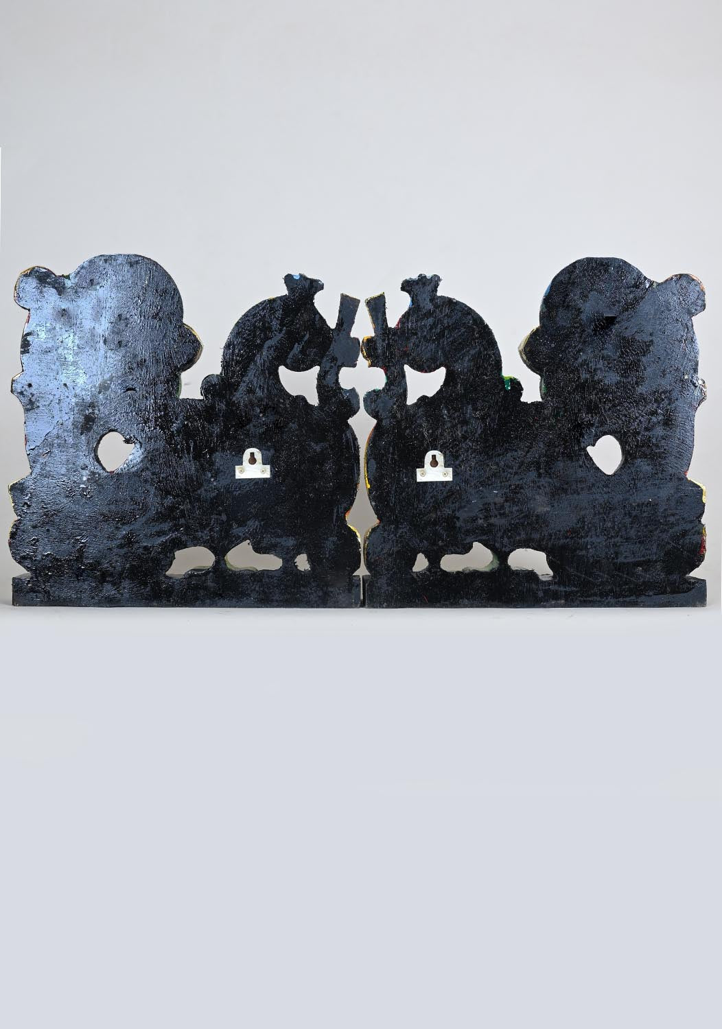 Beautiful Standing Annapakshi Wood Wall Mount 12"