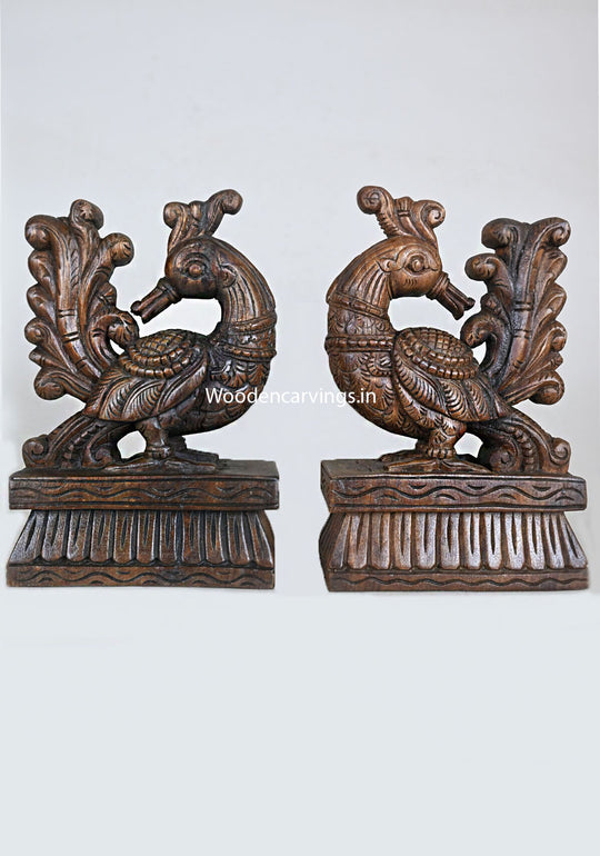  Standing Bird Annapakshi Wooden