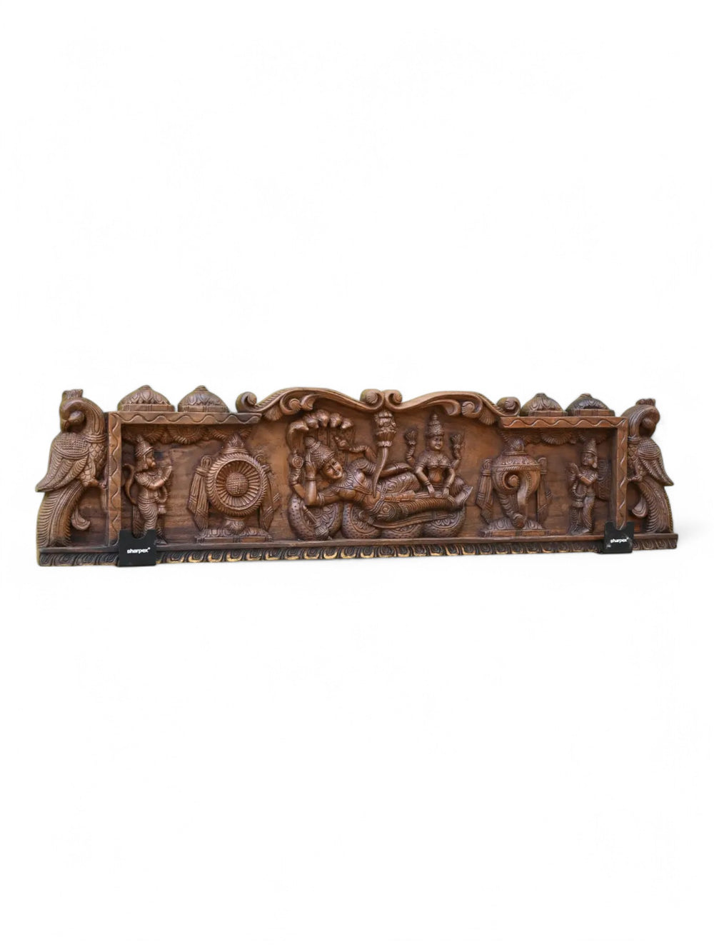 Wooden ranganatha swamy Wall hanging Statue 48"