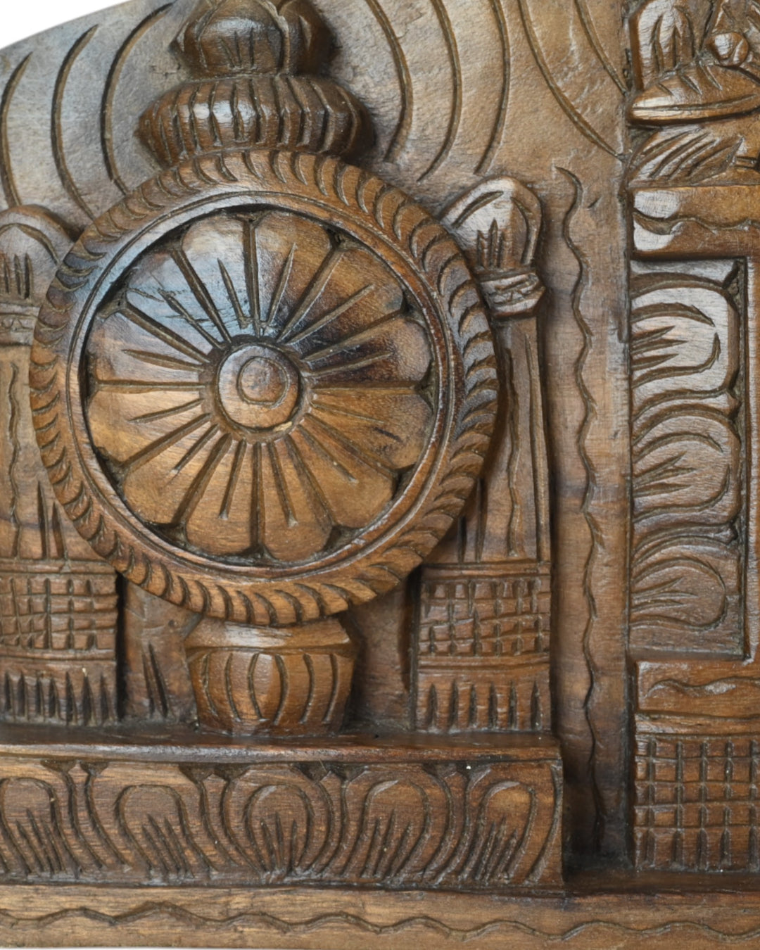 Horizontal Wall Mount Lord Lakshmi and Venkateshwara 36"