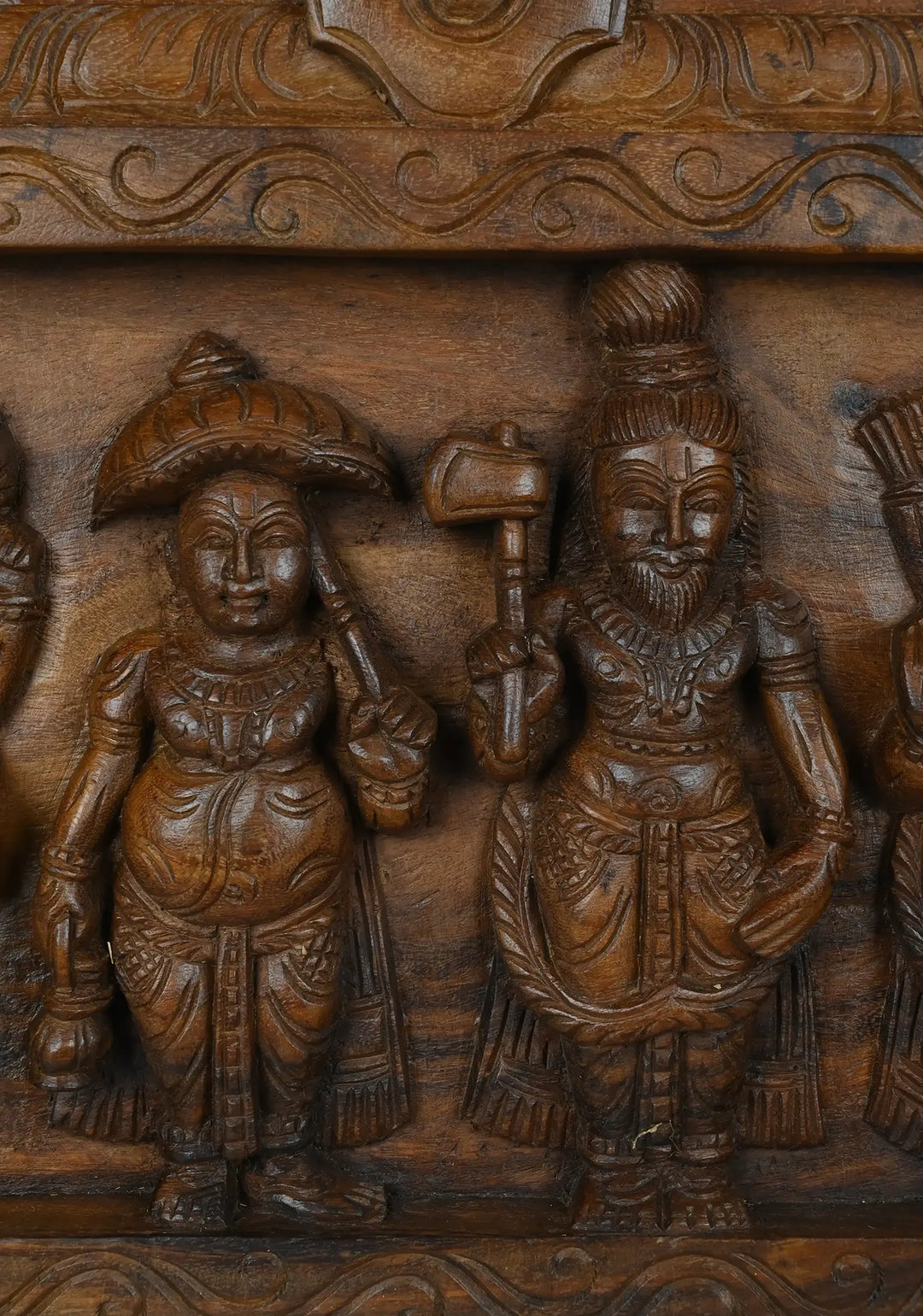 Lord Vishnu Dhasavathar Horizondal Wall Panel 48"