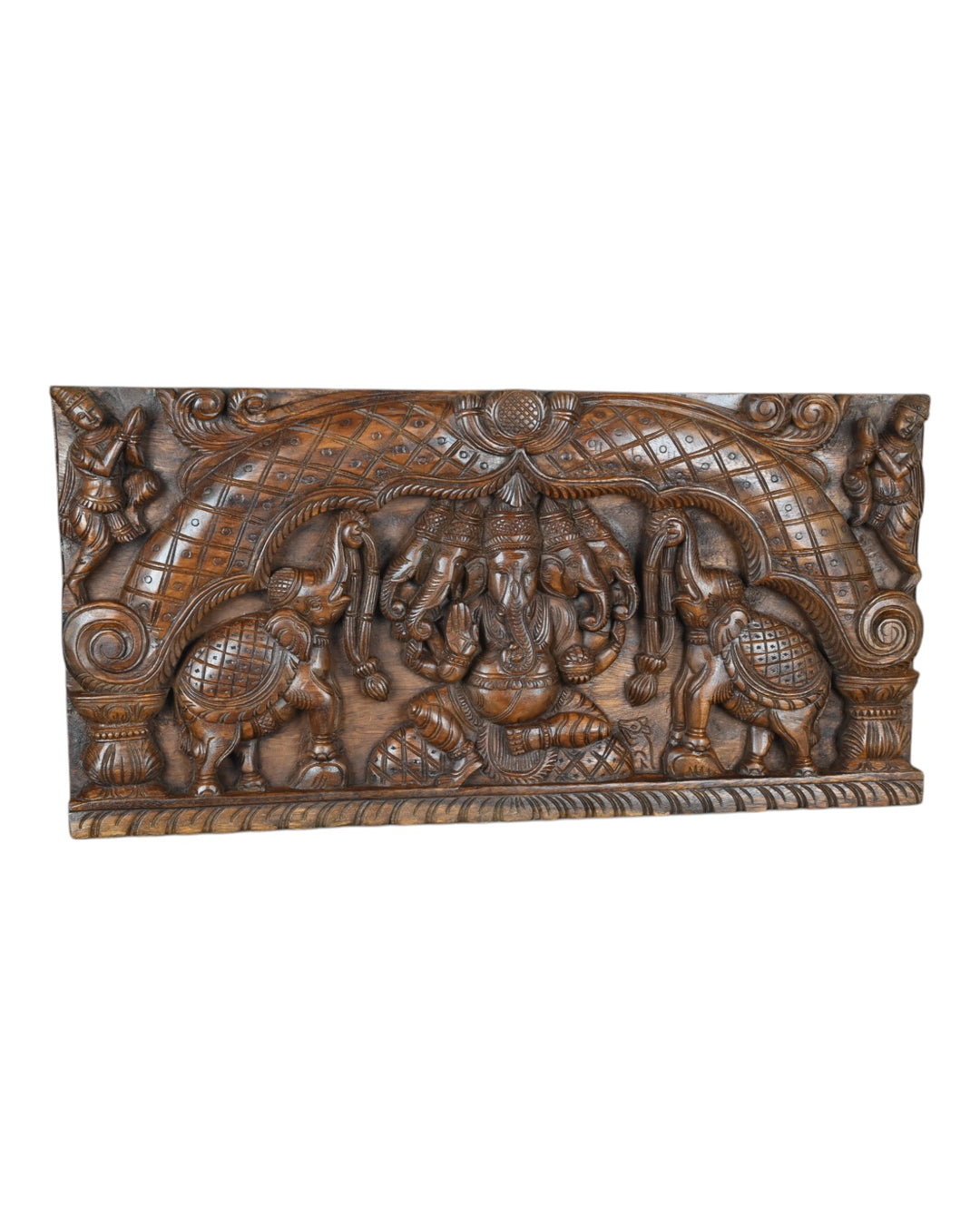 Panchamukhi Lord Ganesha Wall Panel 18"