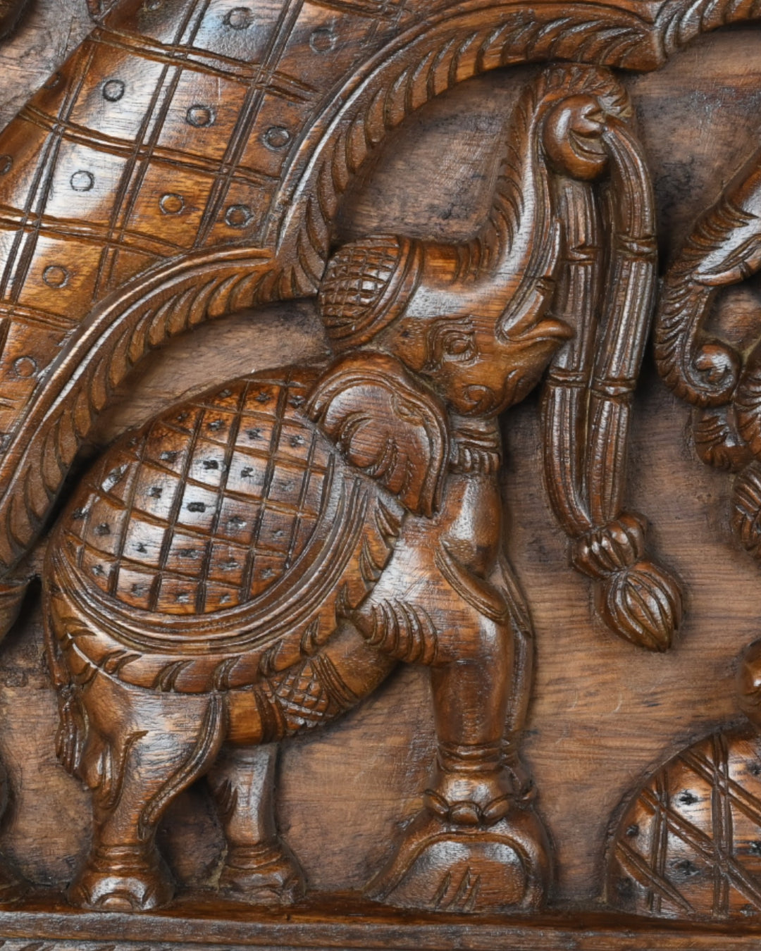 Panchamukhi Lord Ganesha Wall Panel 18"