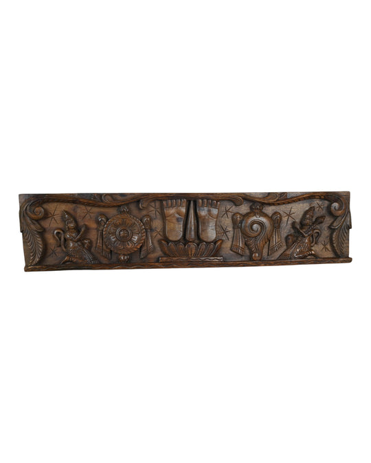 Lord Vishnupada Horizontal wall mount 35"
