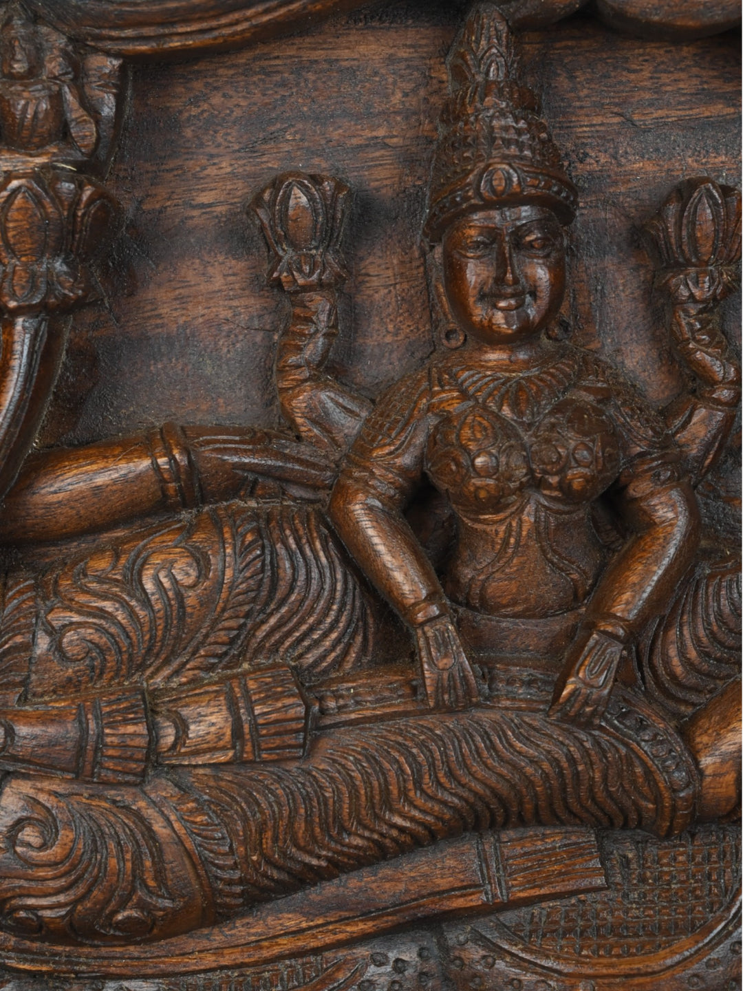 Sri Ranganatha Swamy on Adishesha With Shanga and Chakra 48"