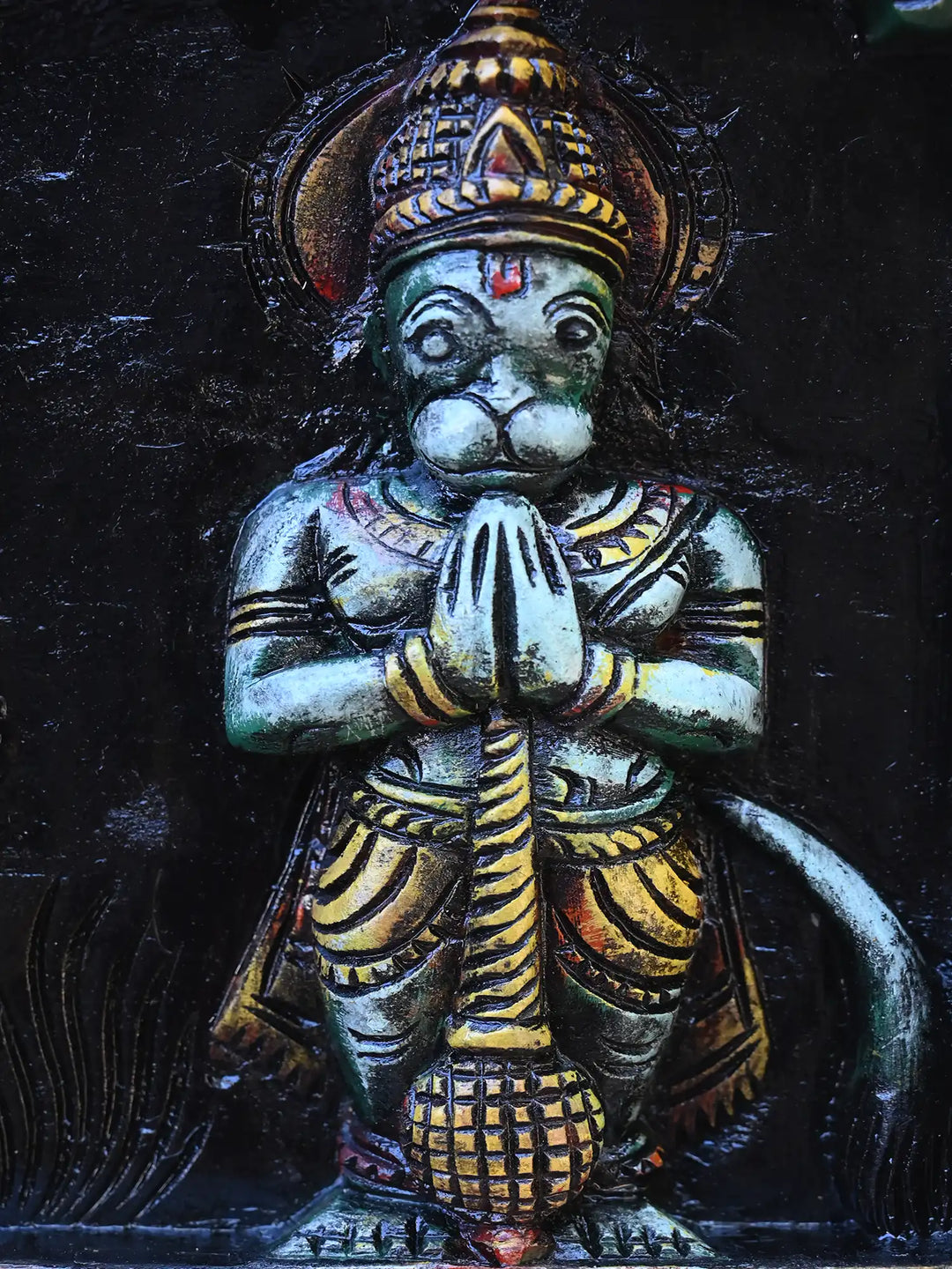 Lord Vishnu Thirunamam with Shankha & Chakra 36"