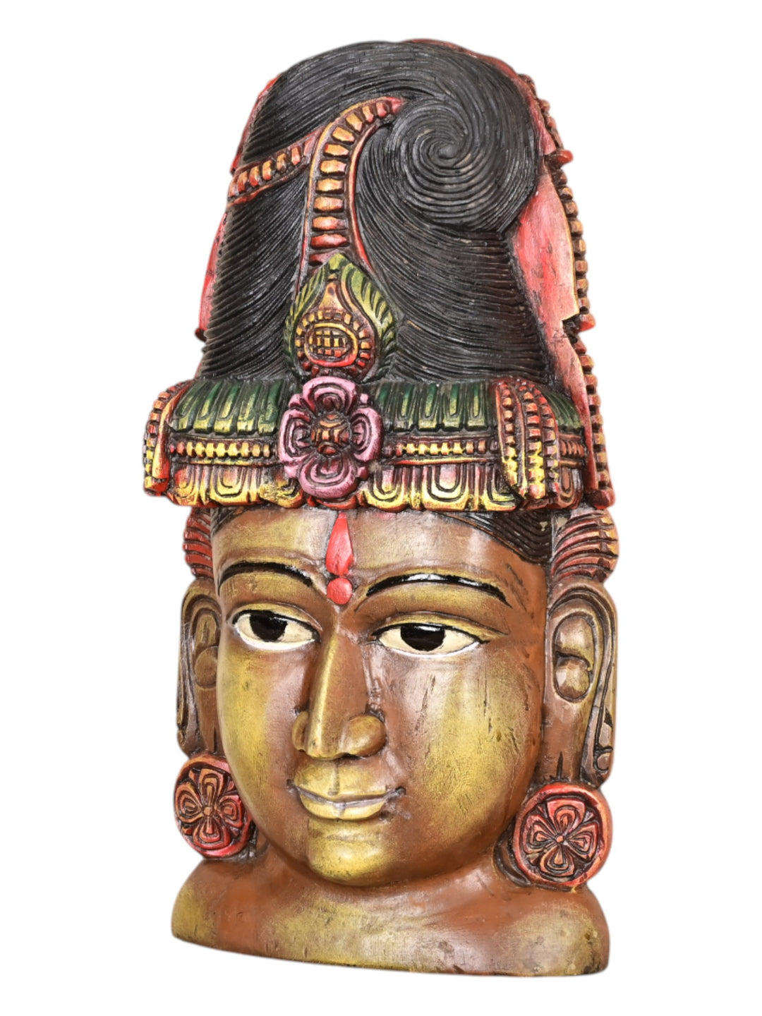 Lord Shiva Head As a Tribal Form 23"