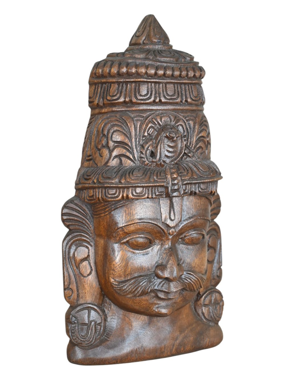 Garuda Alvar wooden  Face Mask