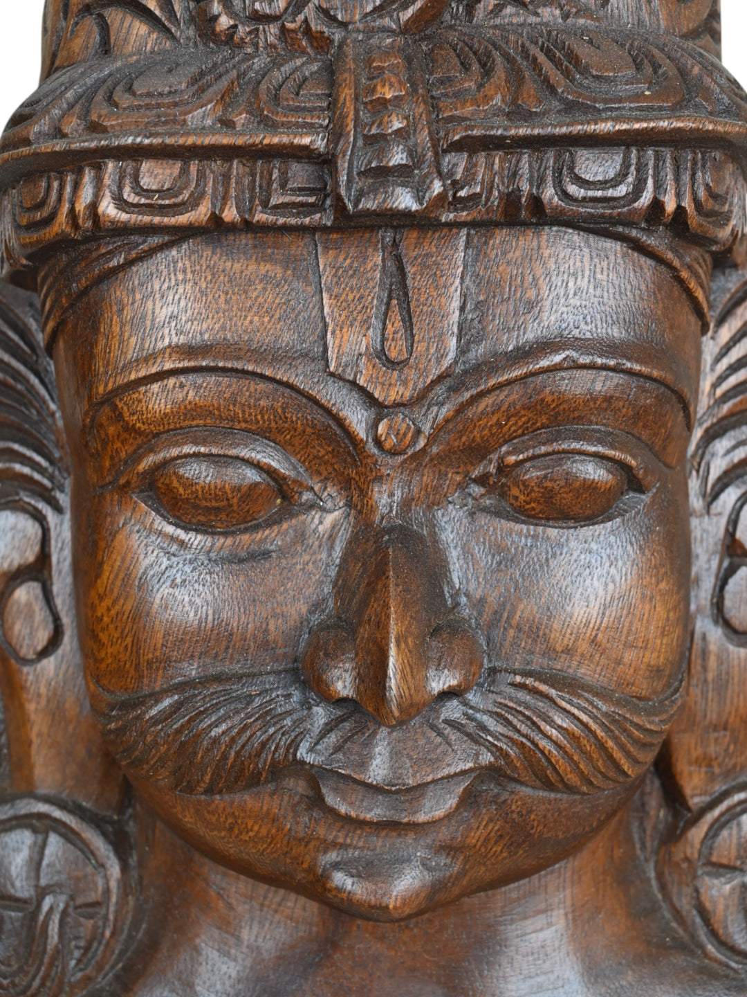 Garuda Alvar wooden  Face Mask 19"