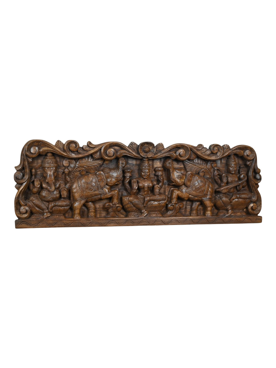 Lakshmi devi with elephants