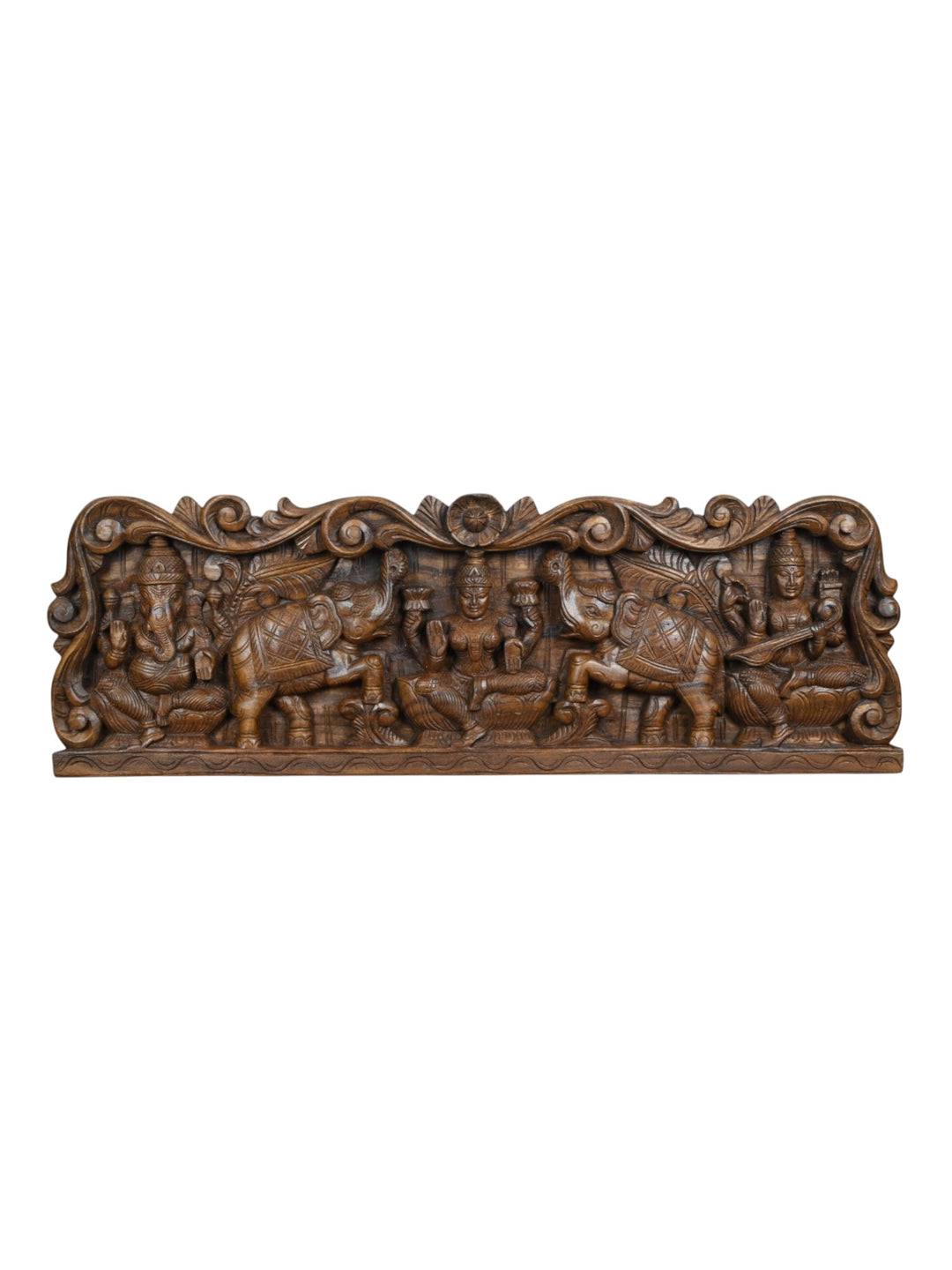Lakshmi devi with elephants