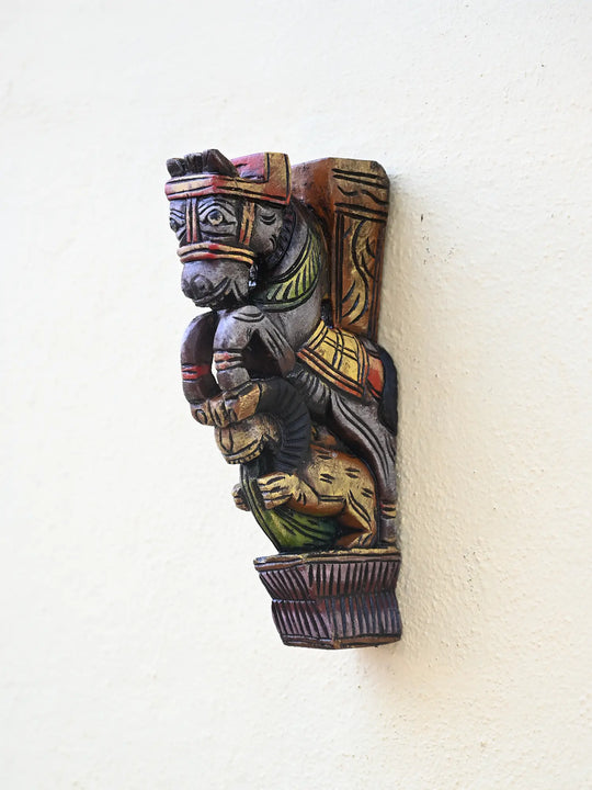 wooden wall bracket