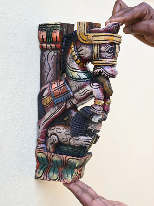 wooden wall bracket