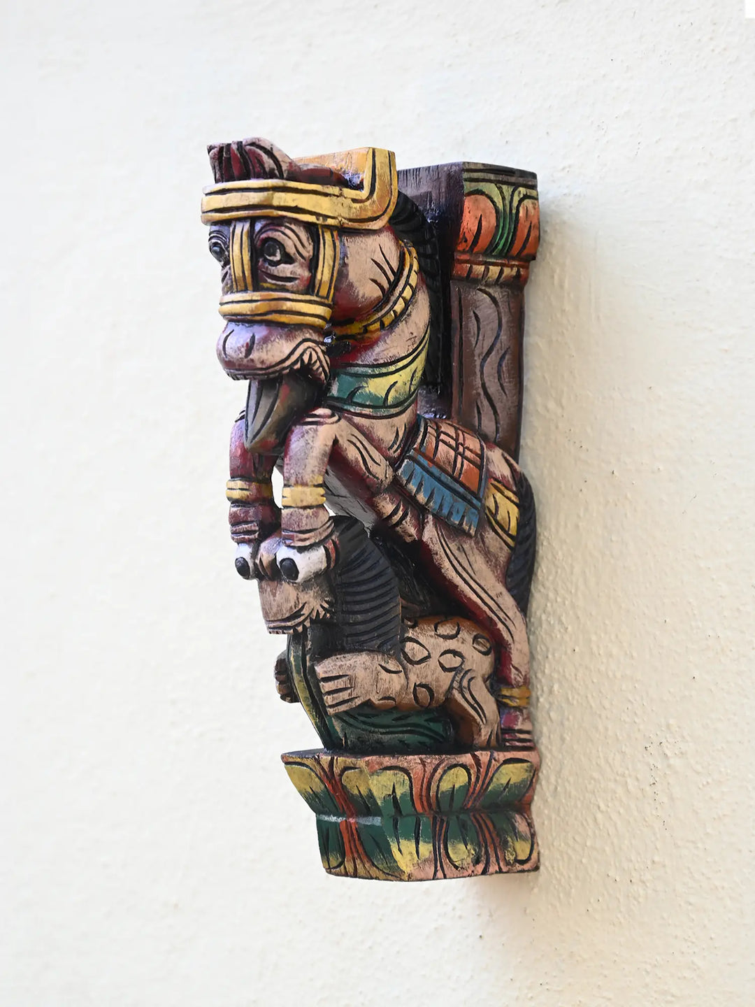 wooden wall bracket