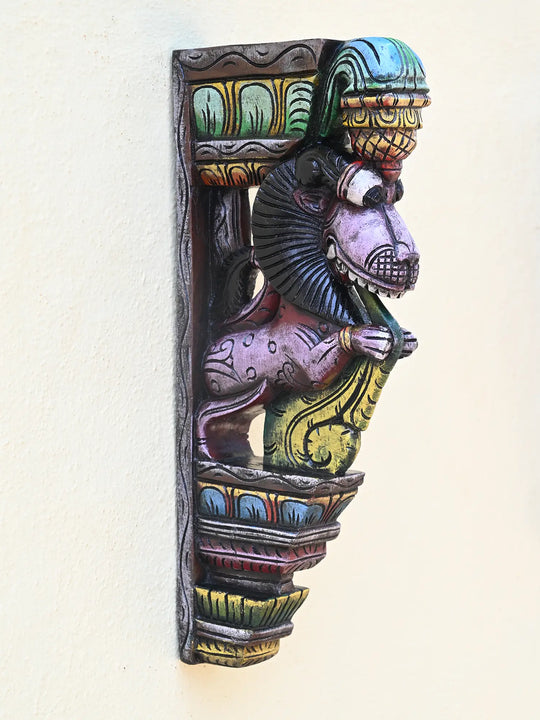 Yali wooden wall bracket