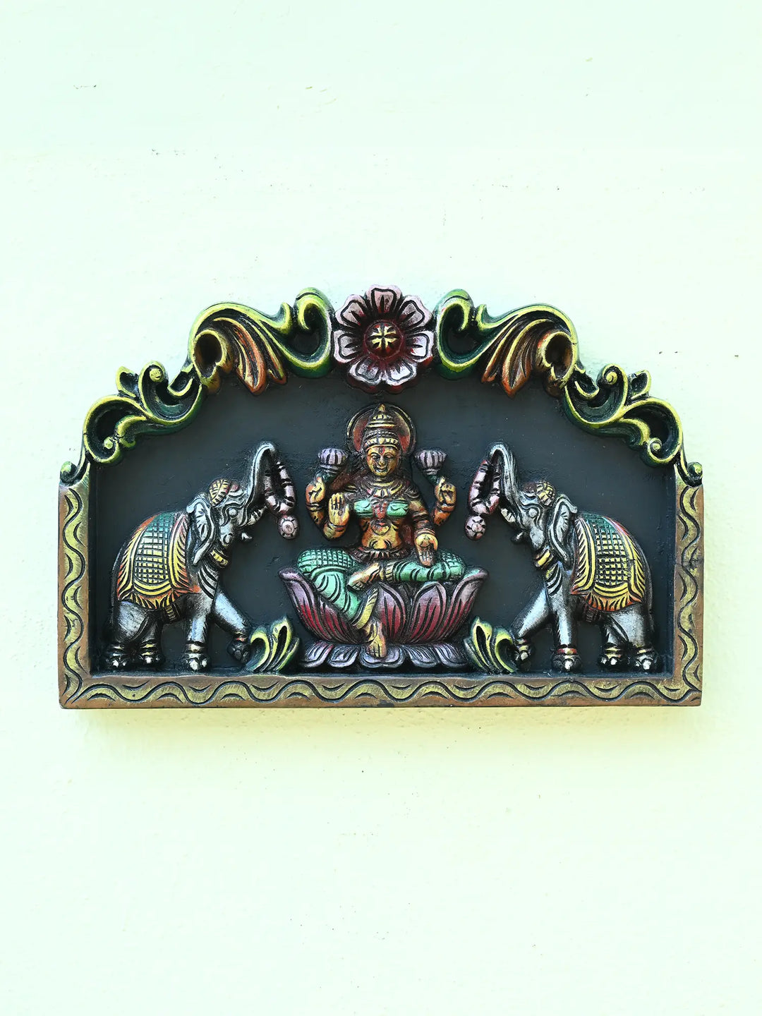 god lakshmi with elephant