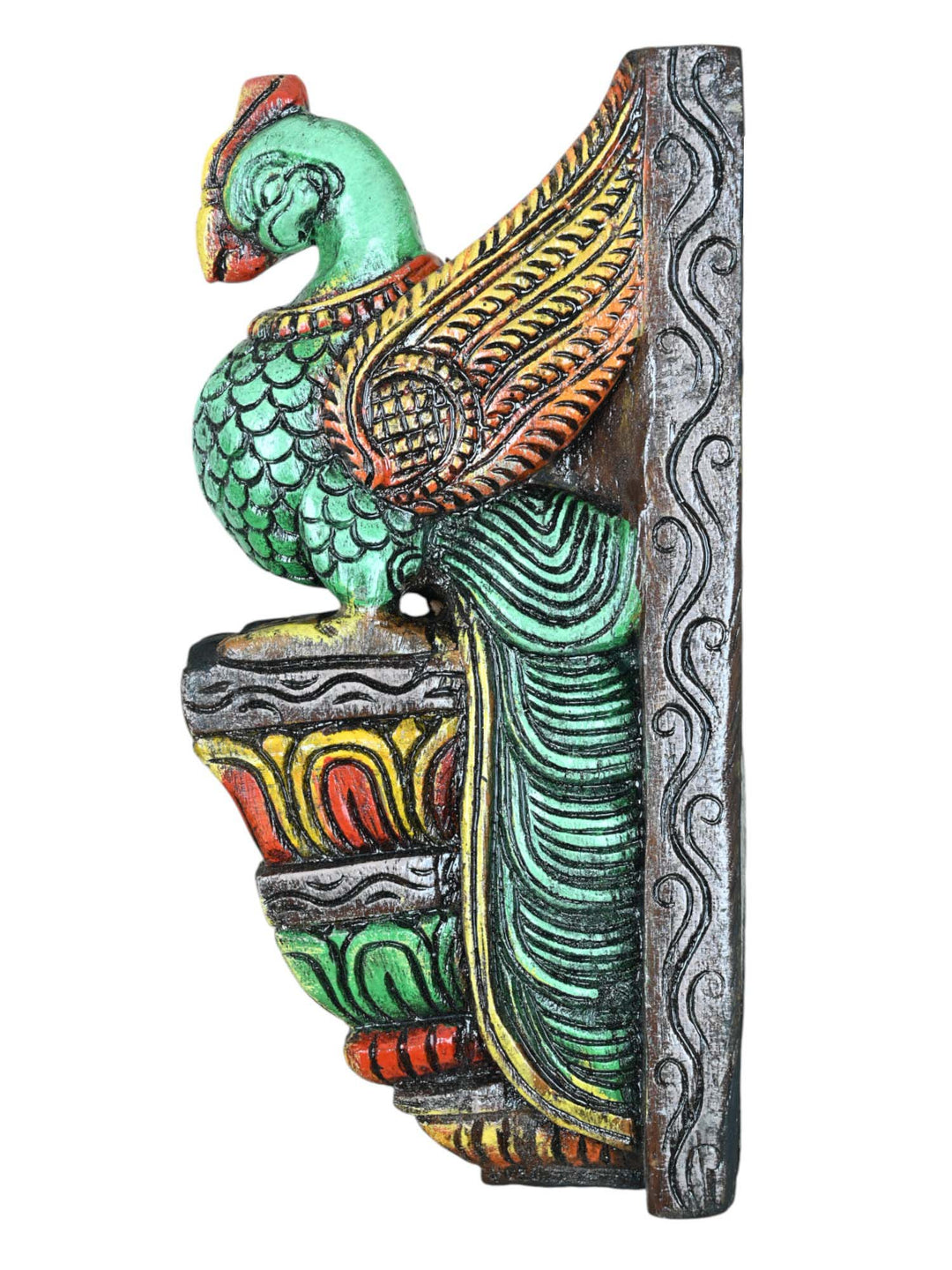 Parrot Wooden Wall Brackets 12"