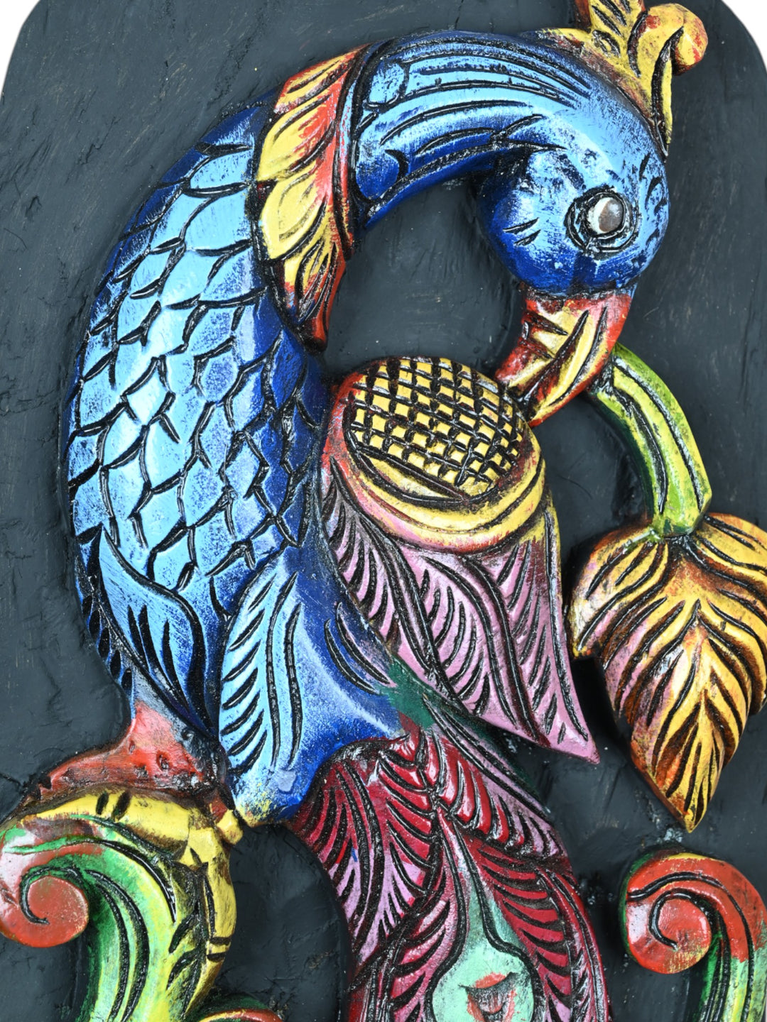 Peacock Wall Mount Panel 18"