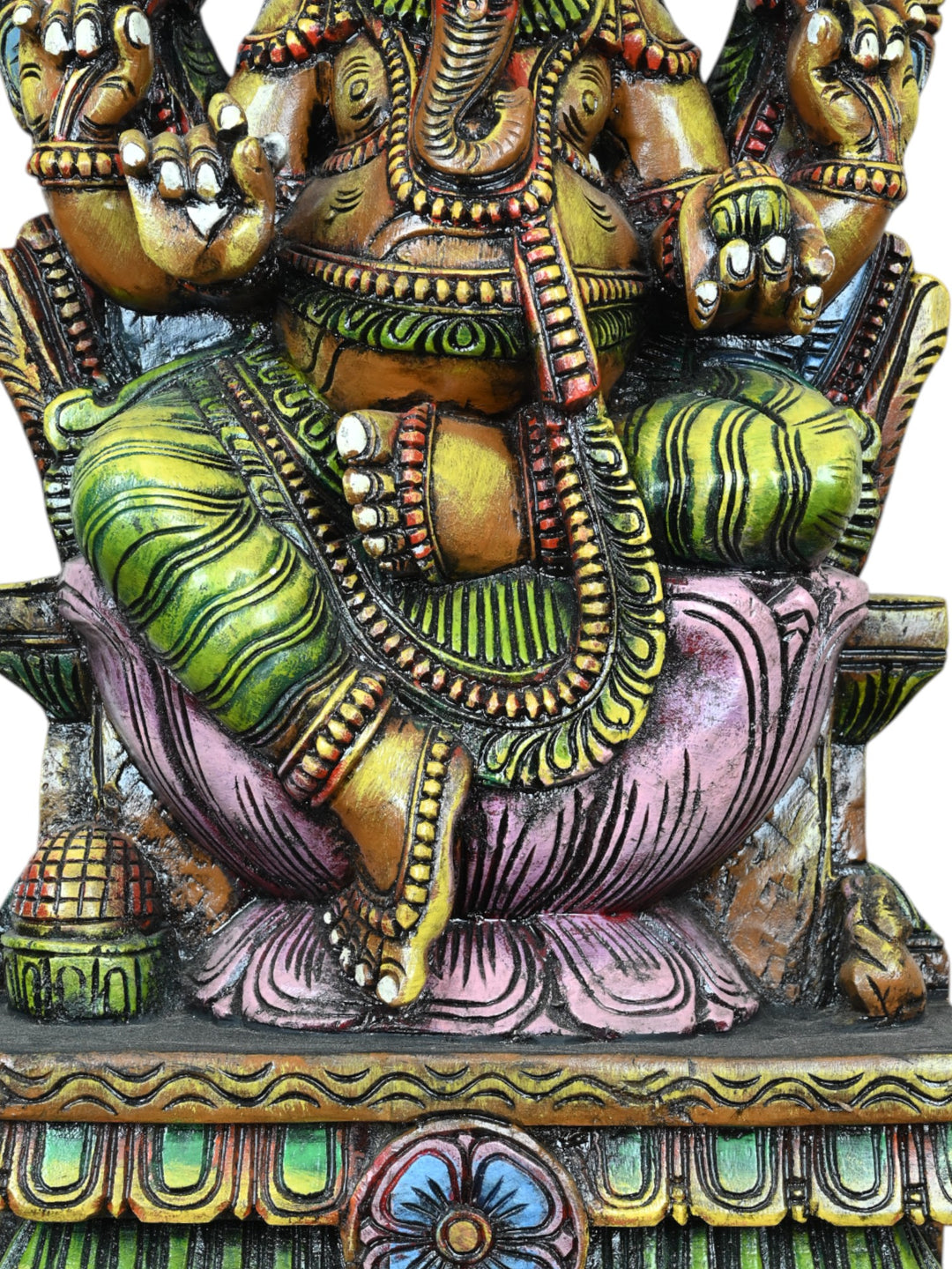 Lord Ganesha With Mahakala Arch 30"