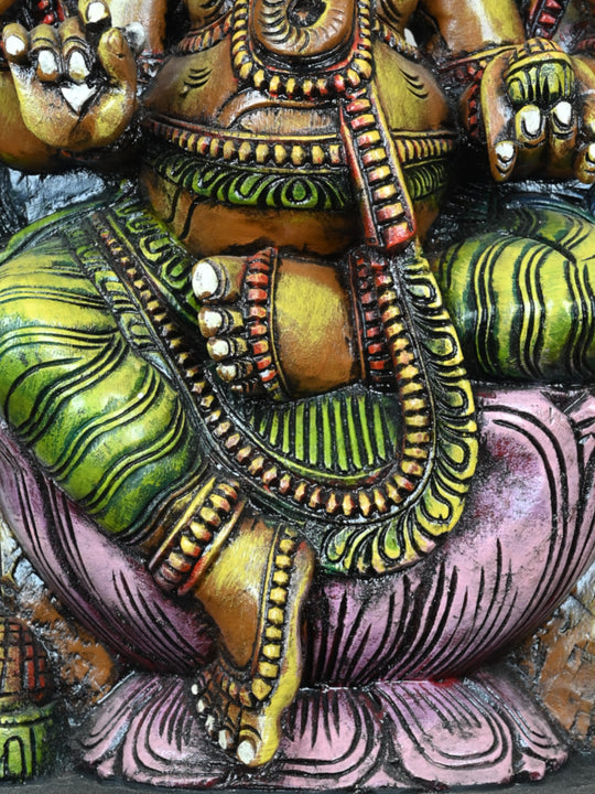 Lord Ganesha With Mahakala Arch 30"