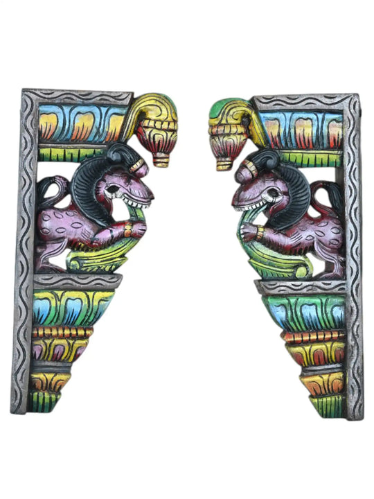 wooden yali wall brackets