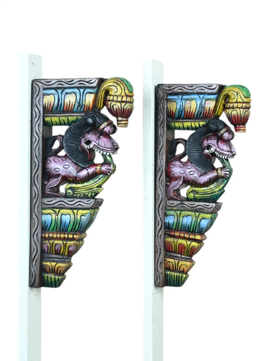 wooden yali wall brackets