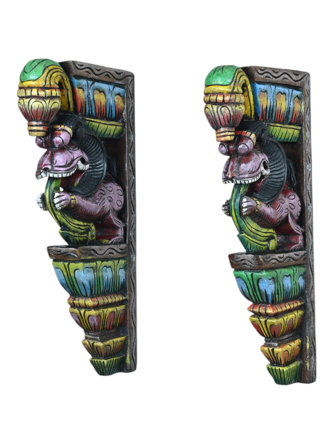 wooden yali wall brackets