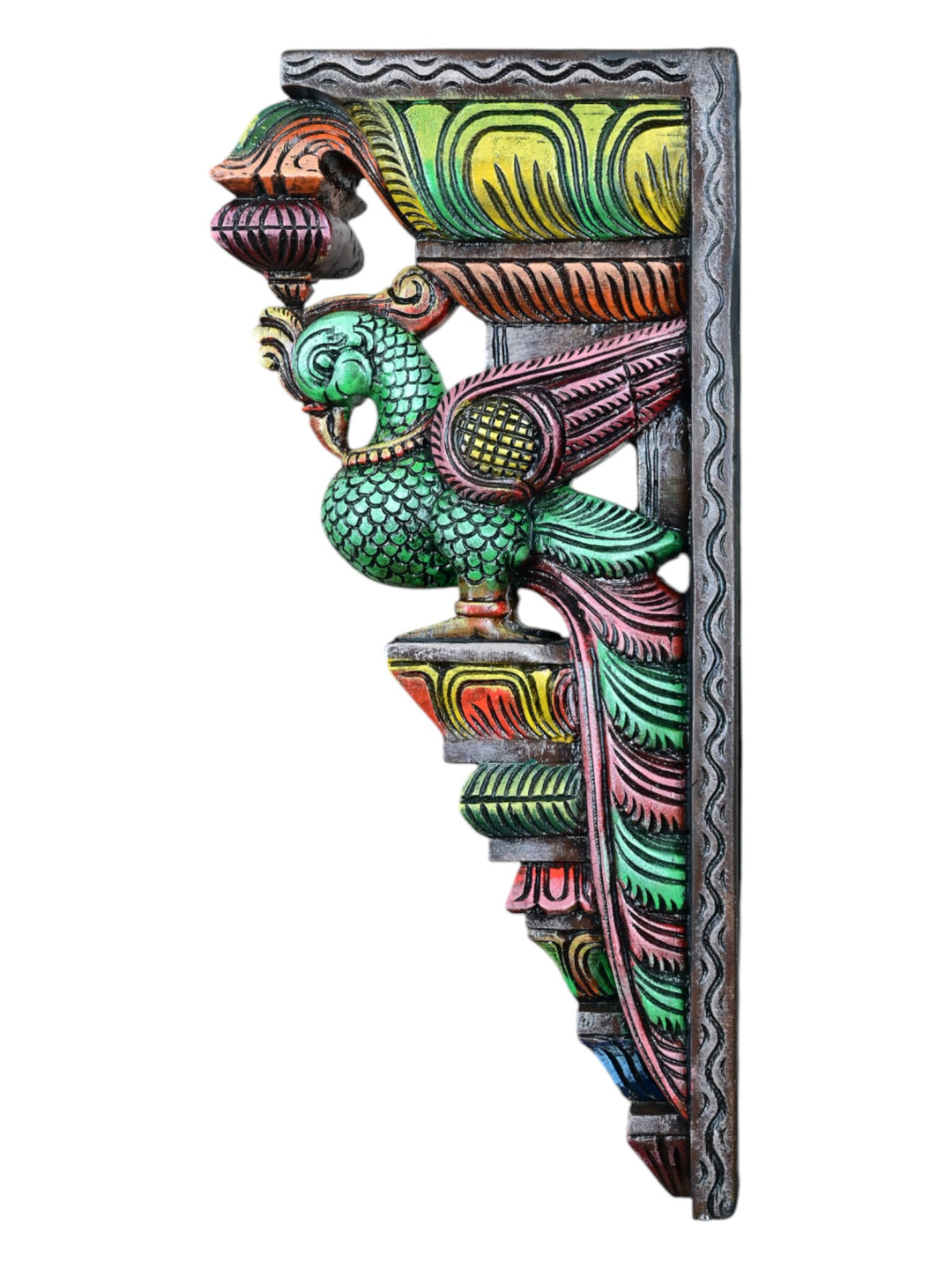 Bodhil Style Parrot Wall Brackets 23"