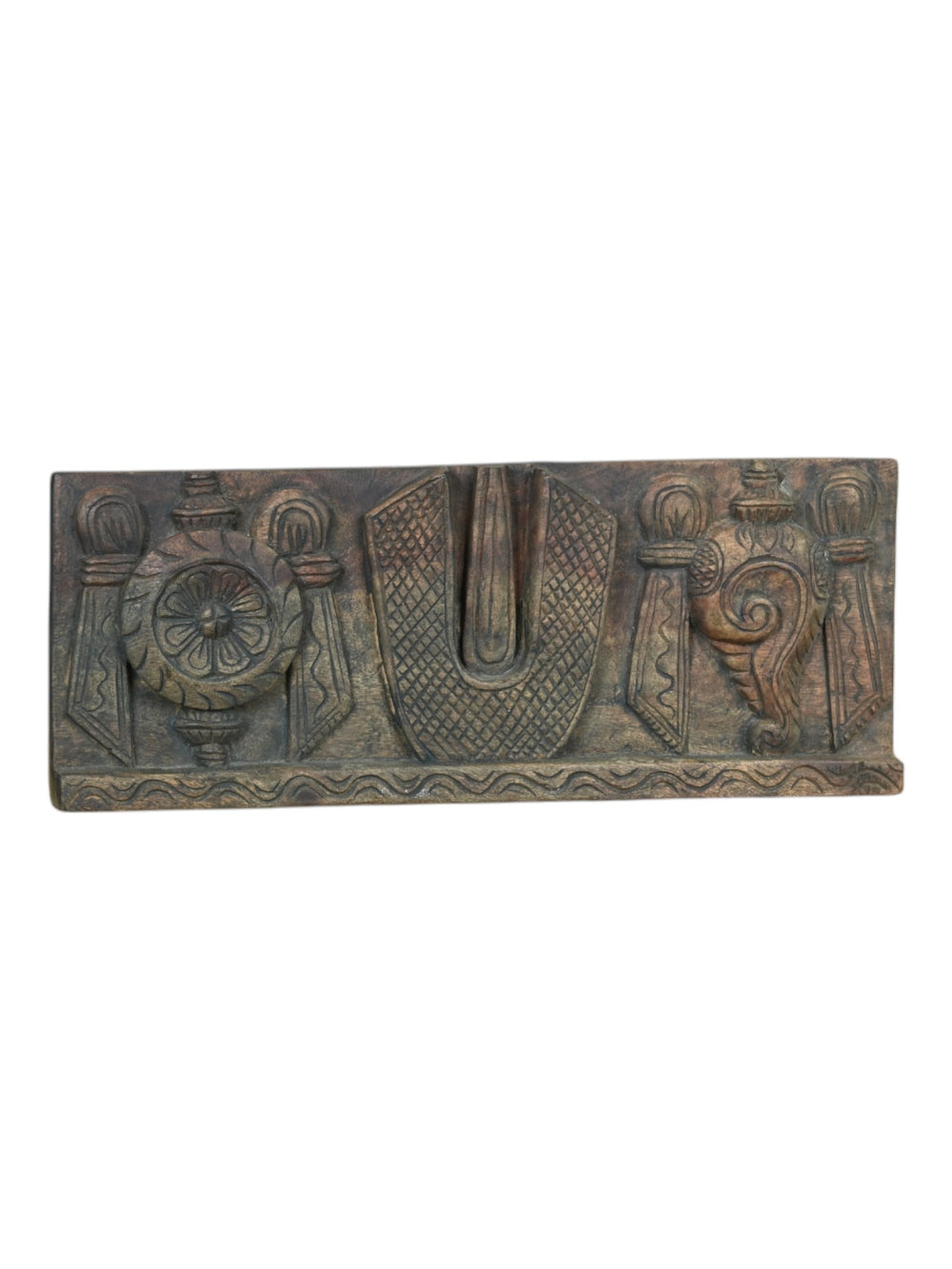 decorative wood panels for shanku chakra namam