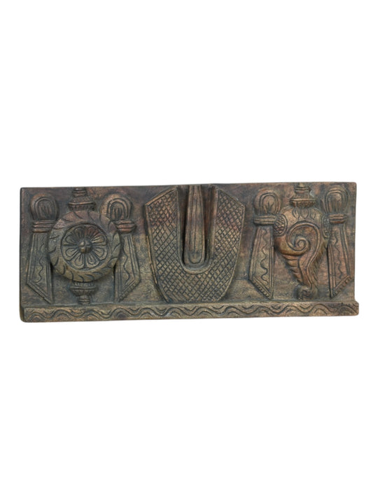 decorative wood panels for shanku chakra namam