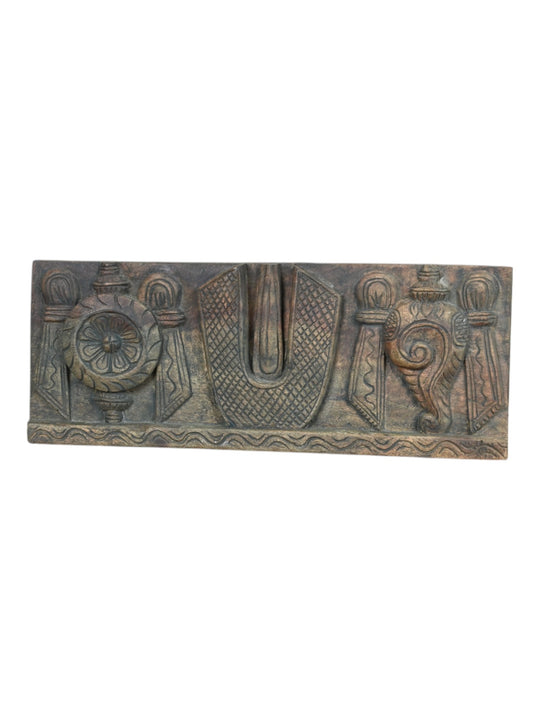 decorative wood panels for shanku chakra namam