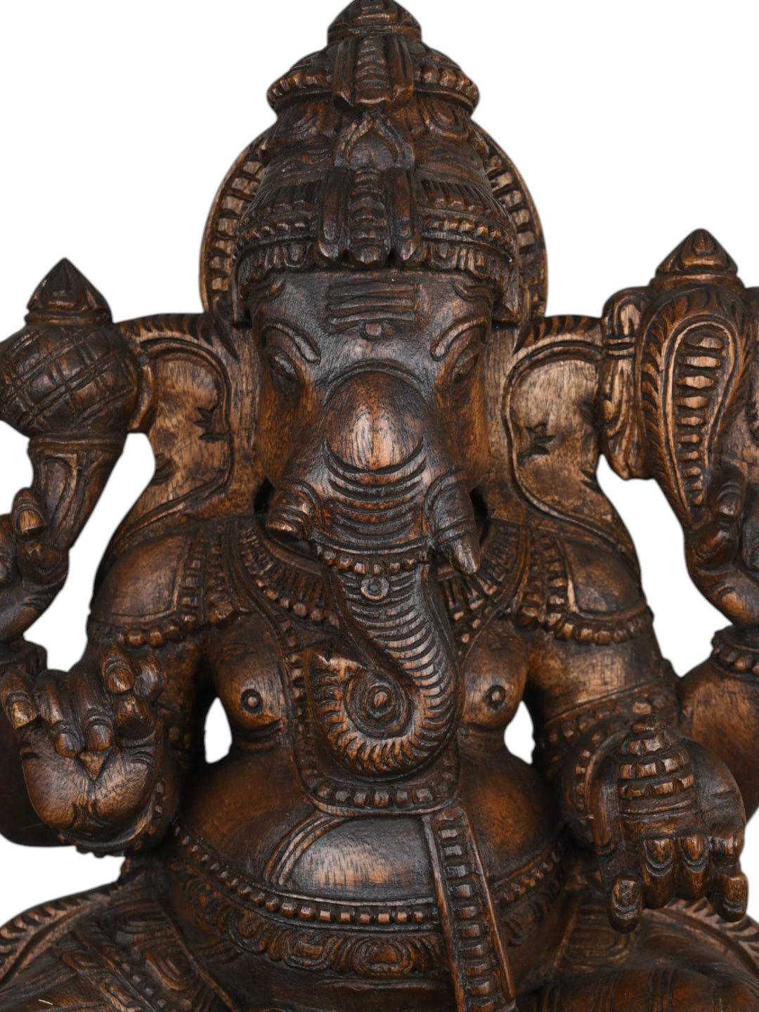 2 Feet Right Trunk Ganesh Statue