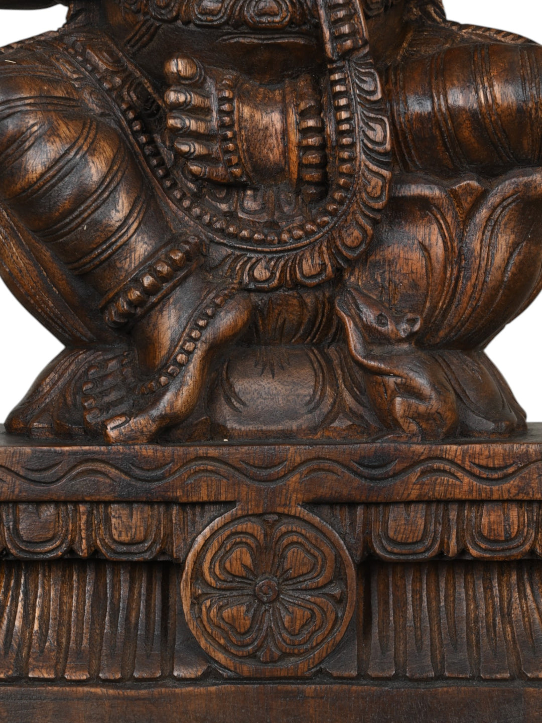 2 Feet Right Trunk Ganesh Statue