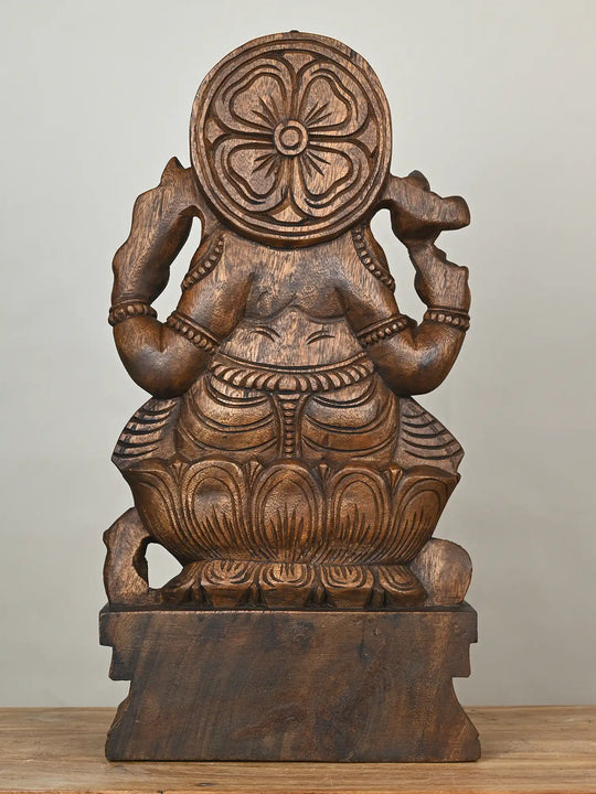 Ganesh With Mooshika Vahana 24"
