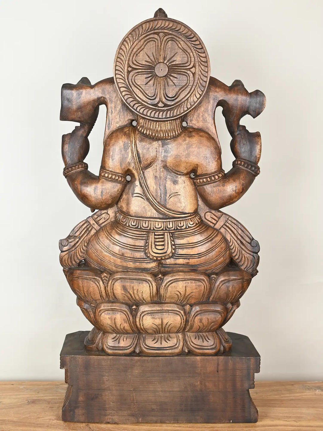 3 Feet Ganapathy Statue In Lalaitasana Posture