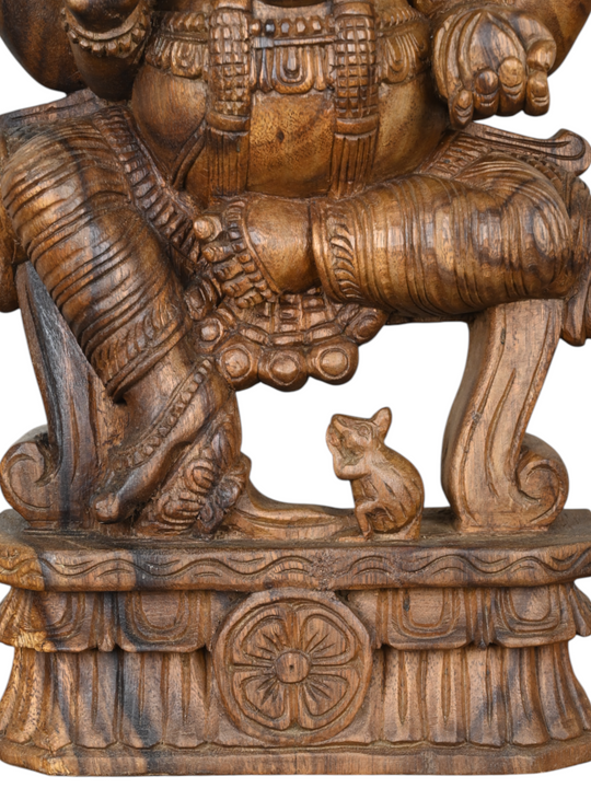 Ganesh Outdoor Garden vaagai wooden -24"
