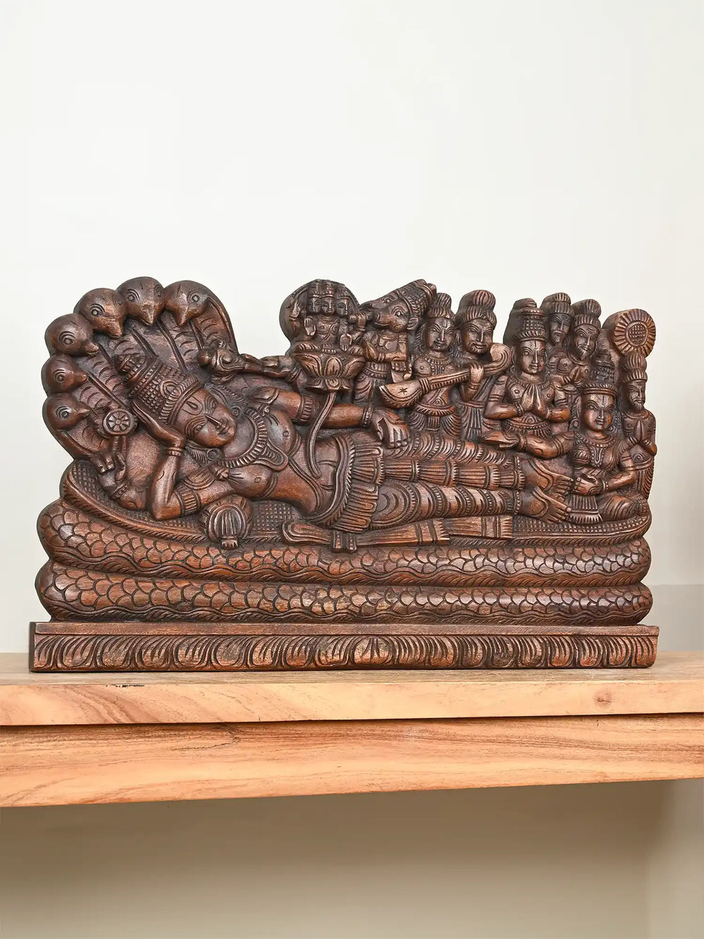 Sri Ranganatha Swamy Seated on Adishesha 15"