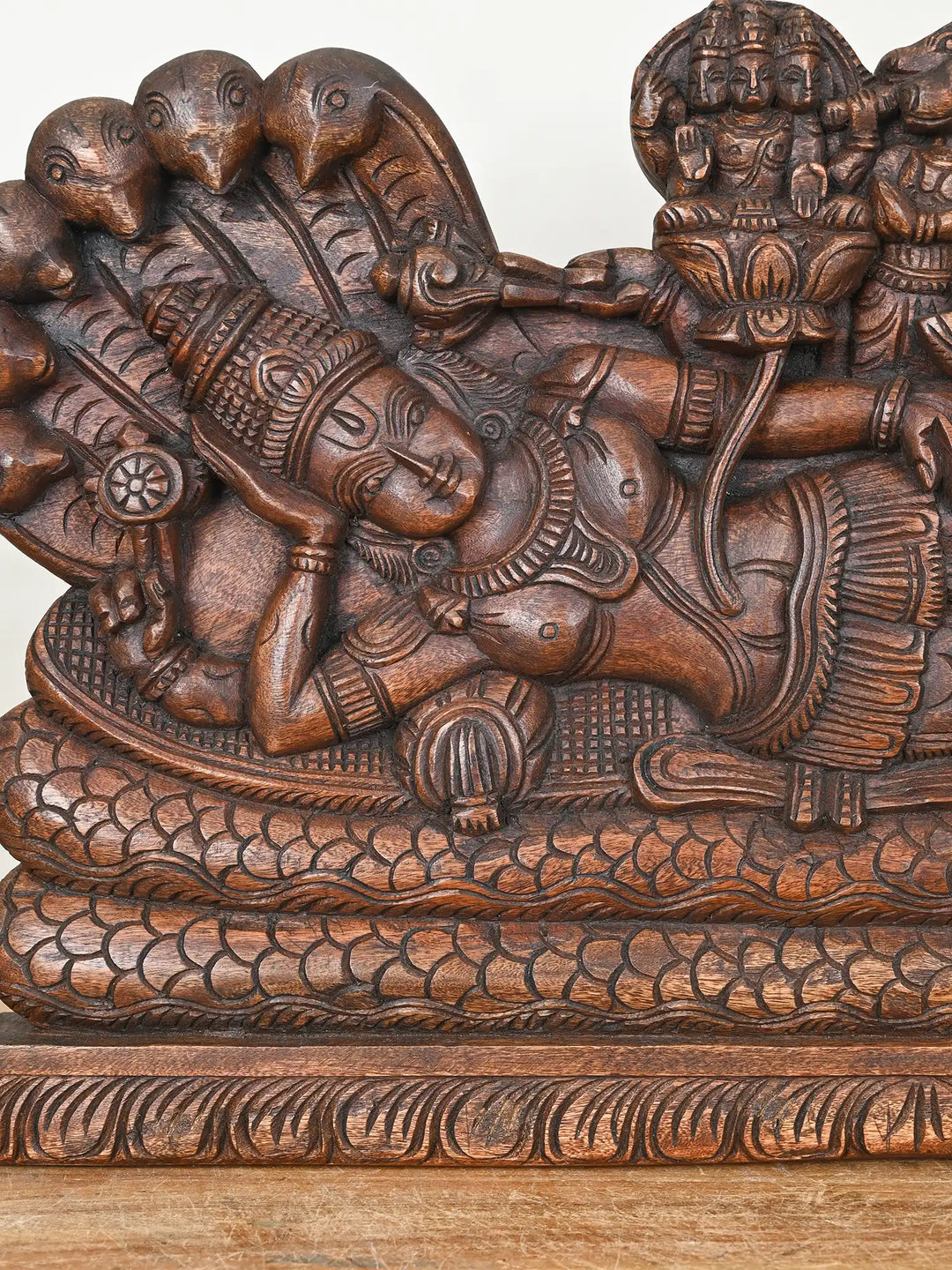 Sri Ranganatha Swamy Seated on Adishesha 15"