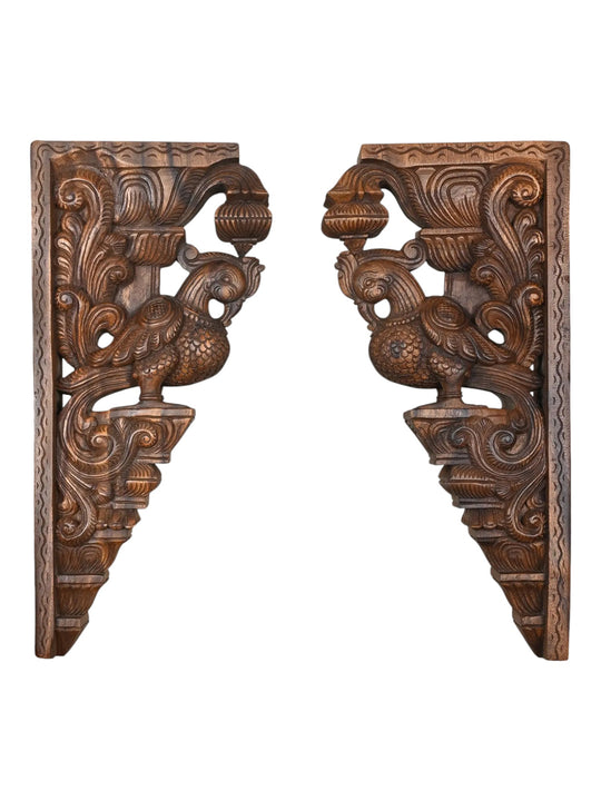 Wooden Hamsa Wall bracket