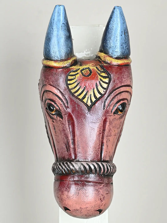 Colorful Ox Face Mask